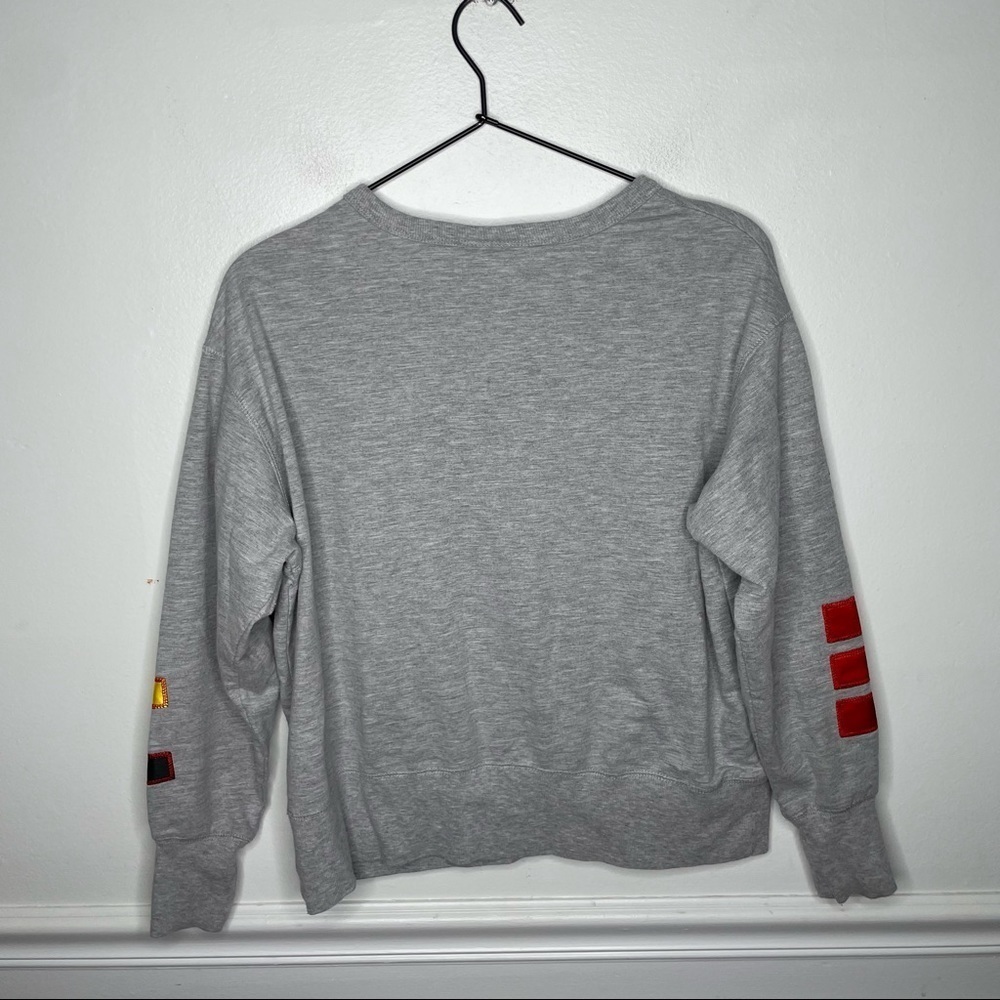 Walt Disney World Disney Parks Mickey Mouse Patched Pullover - Picture 8 of 8